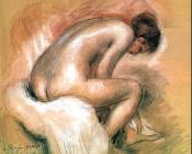 皮埃尔 奥古斯特 雷诺阿 : Femme nue assise ou la toilette